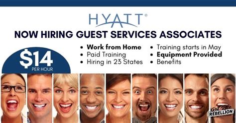 hyatt work from home guest services.